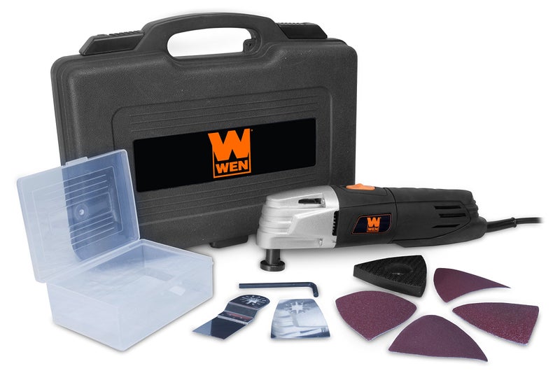WEN 2312 Variable Speed Multifunction Oscillating Tool,Blue - Image 1